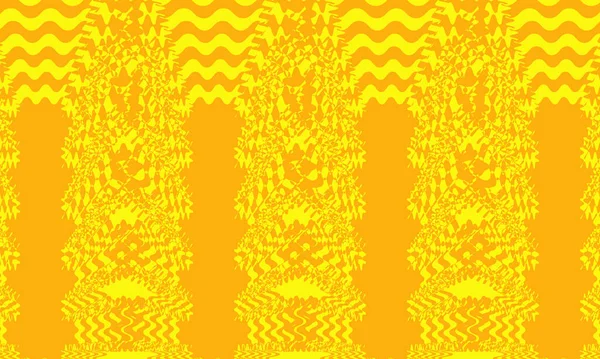 現代の秋のデザインのための明るいオレンジの壁紙創造的なパターン黄金の季節のコンセプト — ストックベクタ