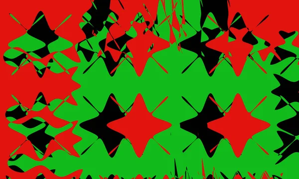 スタイリッシュでモダンなデザインの創造的なコンセプトのための赤緑の抽象的な壁紙 — ストックベクタ