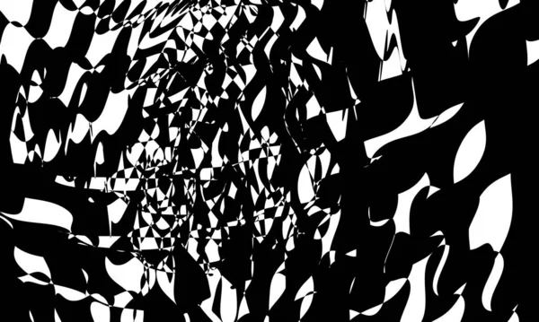 Mystical Black Patterns White Background Wallpaper Halloween — Stock Vector