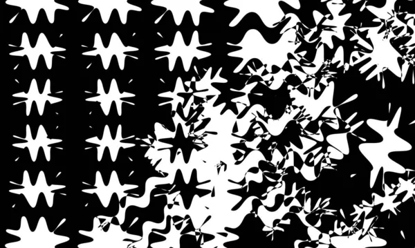 Mystical Art Monochrome Wallpaper Halloween Unique Design - Stok Vektor