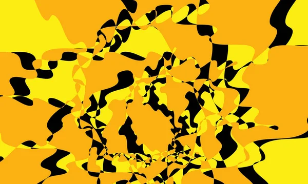 Op-art büyüleyici atmosfer tarzında orijinal tasarım için parlak, ateşli duvar kağıdı