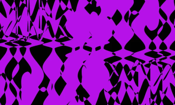 Mystical Purple Black Wallpaper Halloween Original Pattern — Stock Vector