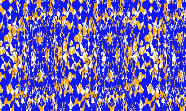Hipnotizante Arte Fondo Pantalla Patrón Azul Brillante — Vector de stock