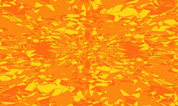 Bezaubernde Orange Muster Herbst Tapete Für Design Goldene Saison Konzept — Stockvektor