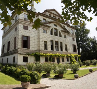 Malcontenta 'daki Villa Foscari' ye bakın. 15 Temmuz 2018 Malcontent, Veneto - İtalya