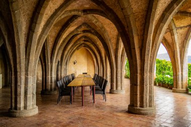 Kudüs, İsrail 'deki eski ahşap kilise.