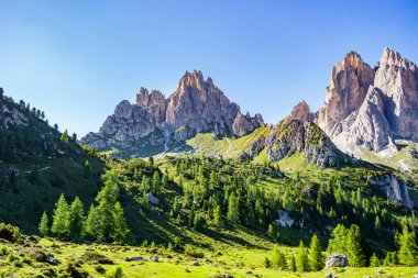 Fratelli Fonda Savio 'daki dağlara bakın Belluno, İtalya