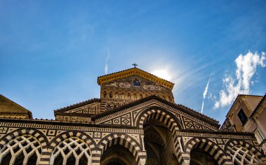 View on the Amalfi church, Campania - Italy
