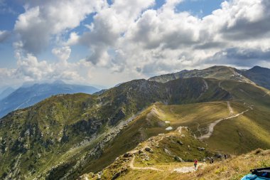 Dağların güzel manzarası