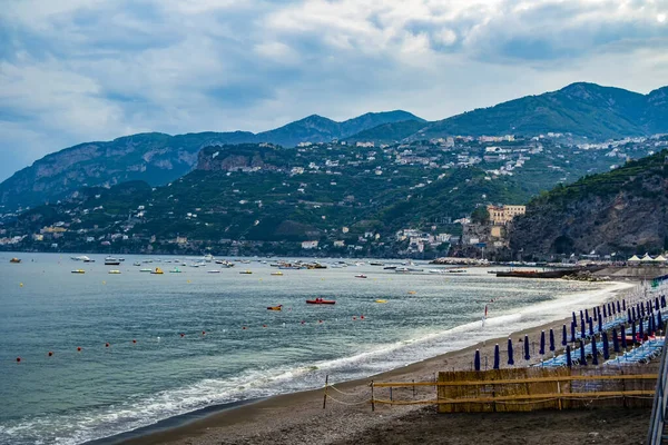 View Maiori Amalfi Coast Campania Italy — Foto de Stock