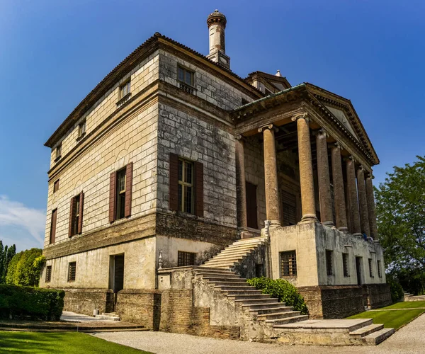 View Foscari Villa Called Malcontenta Located Province Venice July 2018 — Stock Photo, Image