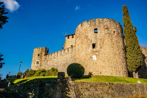 Bašta Hradu Gorizia Ledna 2019 Gorizia Friuli Venezia Giulia — Stock fotografie