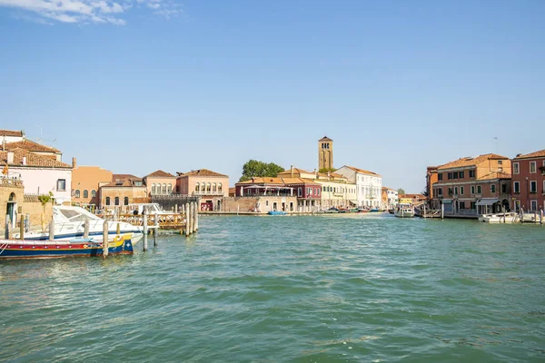 Вид Острів Мурано Вересня 2020 Мурано Венеція Італія — стокове фото