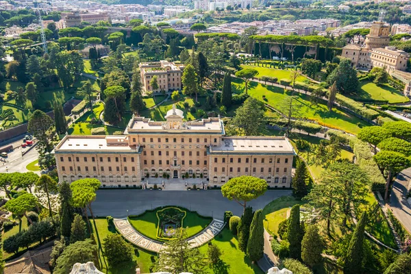 Top View Peter Basilica Rome Vatican Italy — Stock Photo, Image