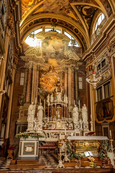 Vista Interior Iglesia Sant Ignazio Gorizia Enero 2019 Gorizia Friuli — Foto de Stock