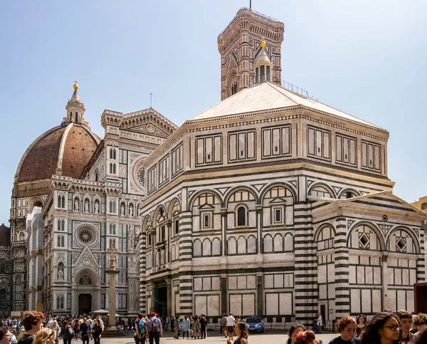 Blick Auf Den Dom Von Florenz April 2018 Florenz Toskana — Stockfoto