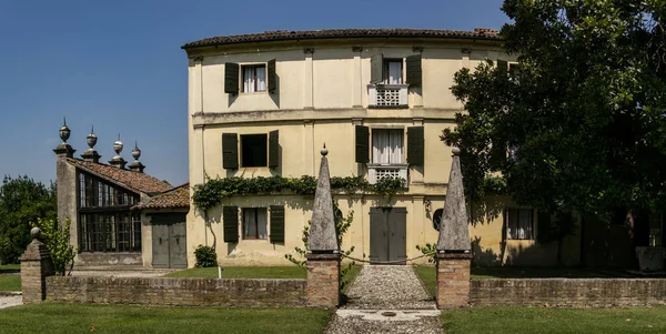 Blick Auf Die Villa Foscari Malcontenta Juli 2018 Malcontenta Venetien — Stockfoto