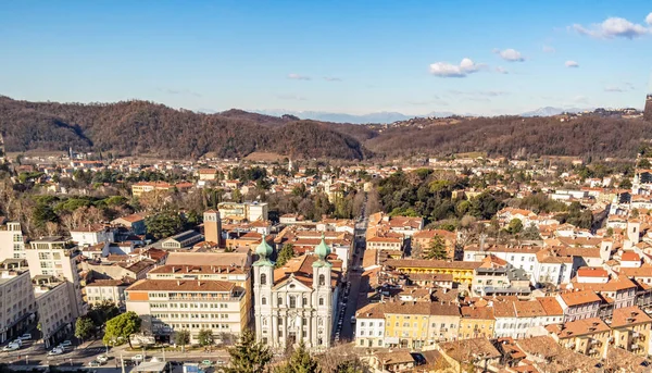 Gorizia şehrinin en iyi manzarası, Friuli Venezia Giulia - İtalya