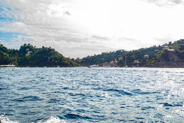 View Sea Ligurian Coast Liguria Italy — Stock Photo, Image