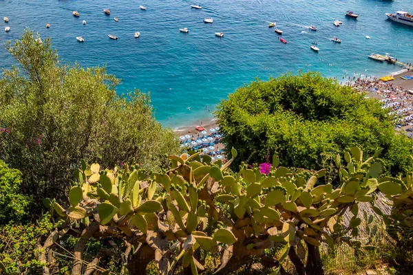 Sea View Positano Amalfi Coast Campania Italy — Fotografia de Stock