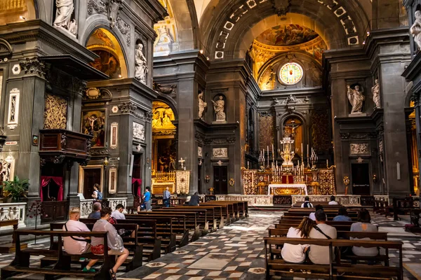 Vista Iglesia Los Santos Michele Gaetano Florencia Abril 2018 Florencia — Foto de Stock