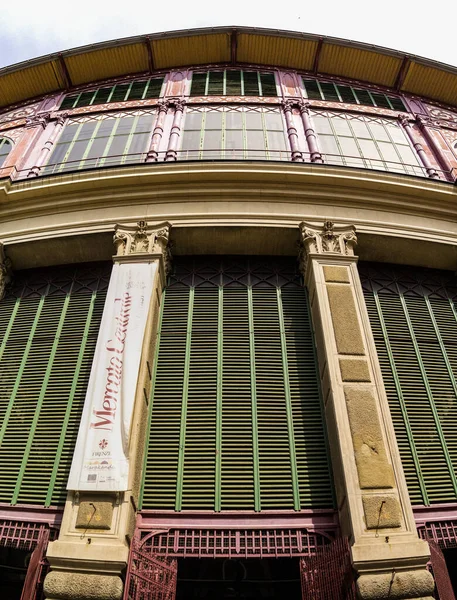 Vista Del Mercado Central Florencia Abril 2018 Florencia Toscana Italia — Foto de Stock