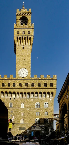 Vue Sur Palazzo Vecchio Florence Avril 2018 Florence Toscane Italie — Photo