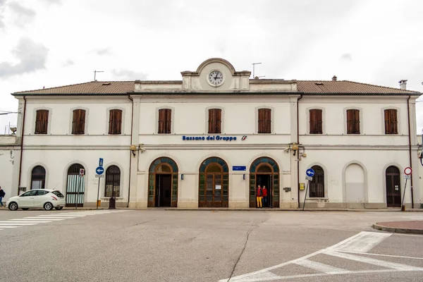 Bassano Del Grappa Train Station April 2019 Bassano Del Grappa — Stock Photo, Image