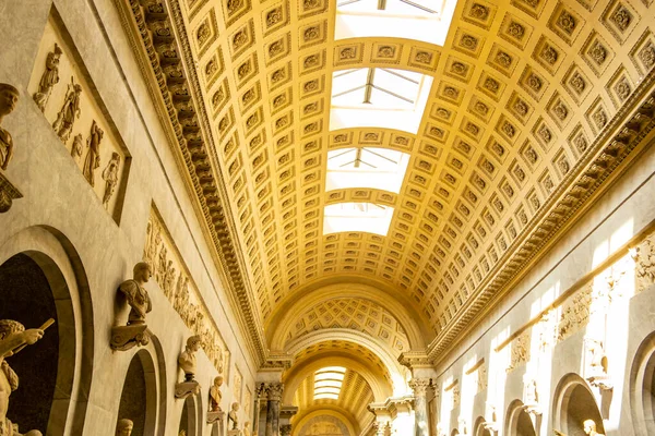 Veduta Della Galleria Dei Musei Vaticani Agosto 2019 Vaticano Roma — Foto Stock