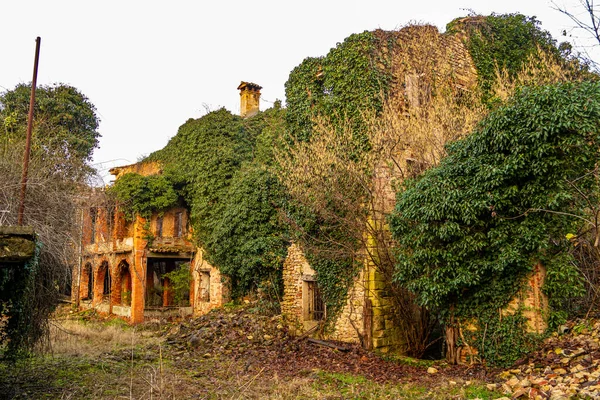 Ruinas Antiguas Del Casco Antiguo Ciudad Isla Del Estado Las —  Fotos de Stock