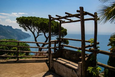 Sea view from Villa Rufolo in Ravello, Campania - Italy