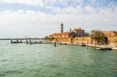 Murano, Venedik - İtalya deniz fenerine bakın