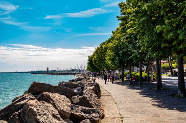 Barselona şehrinin manzarası