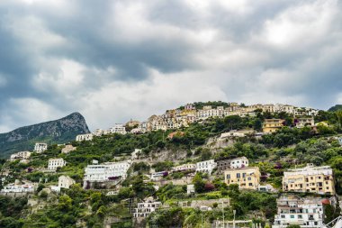 View from Vietri sul Mare along the Amalfi Coast, Campania - Italy