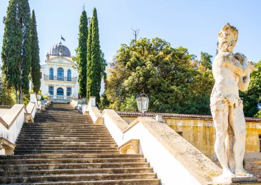 Villa Selvatico, Battaglia Terme, Veneto, İtalya 'da. 24 Mayıs 2020 Battaglia Terme, Abano - İtalya