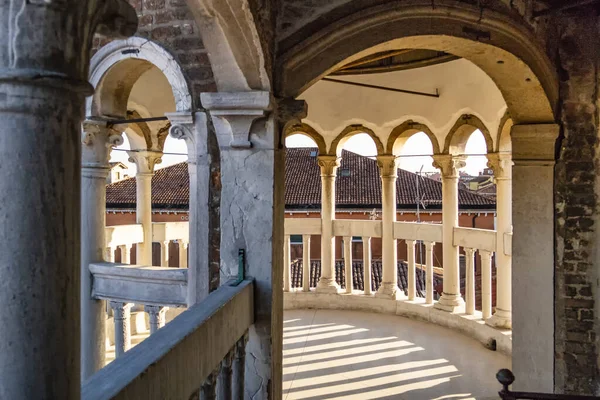 Blick Vom Palazzo Contarini Del Bovolo Venedig Januar 2018 Venedig — Stockfoto