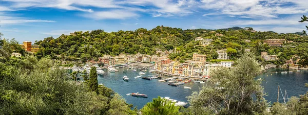 Veduta Dal Castello Brown Sul Paese Portofino Liguria Italia — Foto Stock