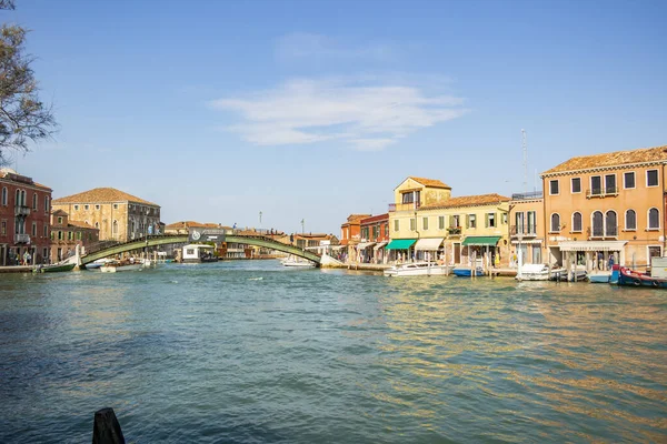 베네치아의 무라노 섬에서 바라본다 2020 베네치아 베네토 이탈리아 — 스톡 사진
