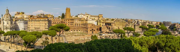 Blick Vom Denkmal Des Altare Della Patria Rom Latium Italien — Stockfoto