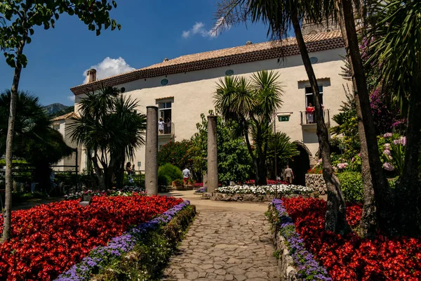 Garden Villa Rufolo Ravello June 2018 Ravello Campania Italy — Fotografia de Stock