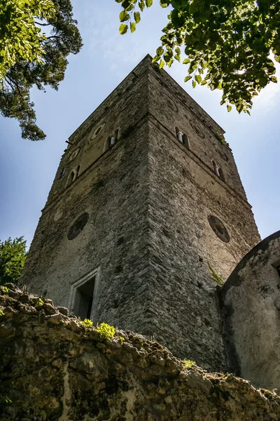 View Ravello Tower Campania Italy — Φωτογραφία Αρχείου