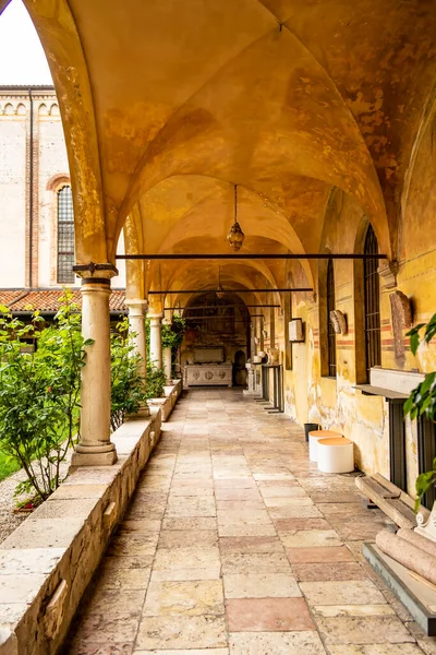 Cloister Civic Museum Bassano Del Grappa April 2019 Bassano Del — Stock Photo, Image