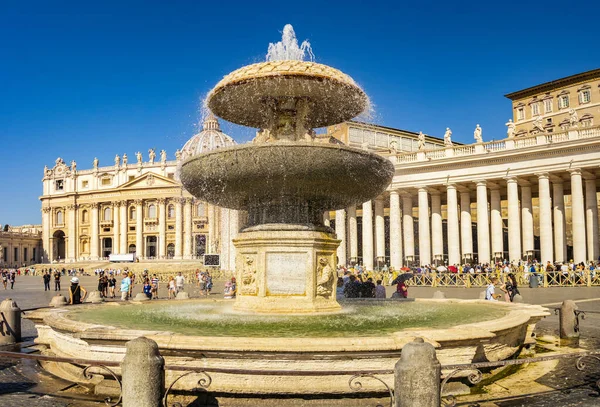 Peter Square Rome Italy — Stock Photo, Image