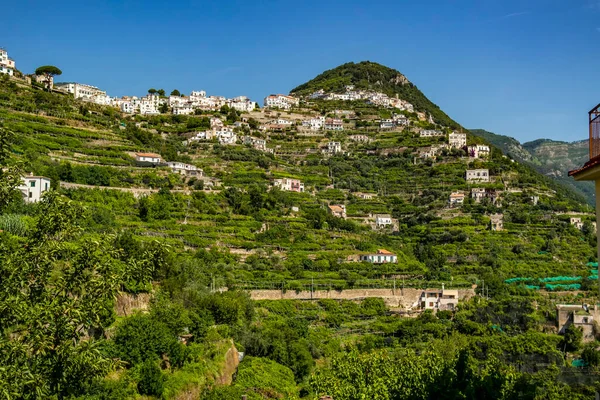 View Amalfi Coast Lattari Mountains Campania Italy — Photo