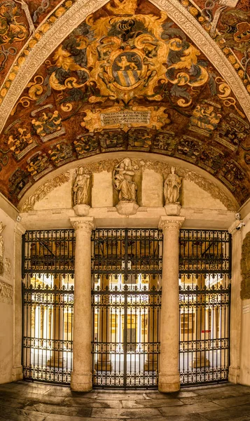 Vista Para Entrada Edifício Universidade Pádua Julho 2019 Pádua Itália — Fotografia de Stock