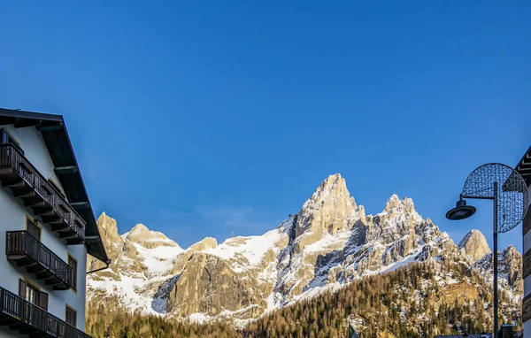 Вид Горы Альпах — стоковое фото