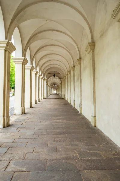 Porch Facing Basilica Madonna Monte Berico Vicenza Italy — Stock Photo, Image