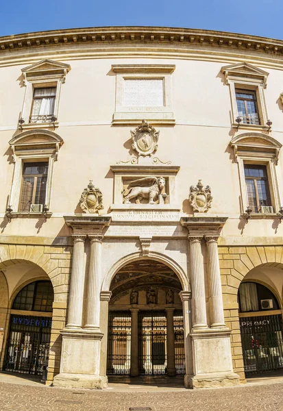 Vue Ancien Bâtiment Université Padoue Juillet 2019 Padoue Vénétie Italie — Photo