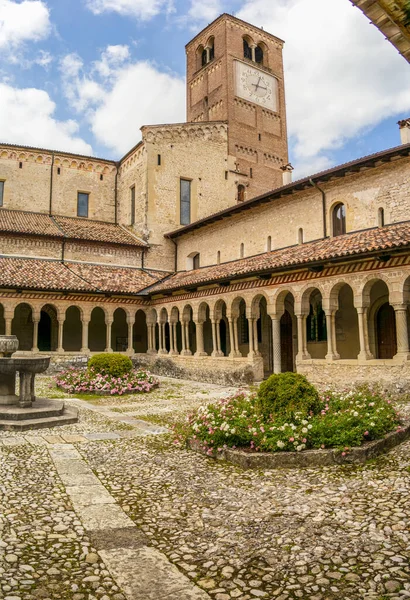 Utsikt Över Klostret Vid Klostret Santa Maria Follina Juni 2020 — Stockfoto