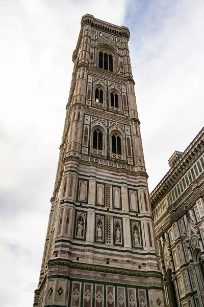 Giotto Nun Floransa Çan Kulesi Aşağıdan Görüldü Toskana Talya — Stok fotoğraf
